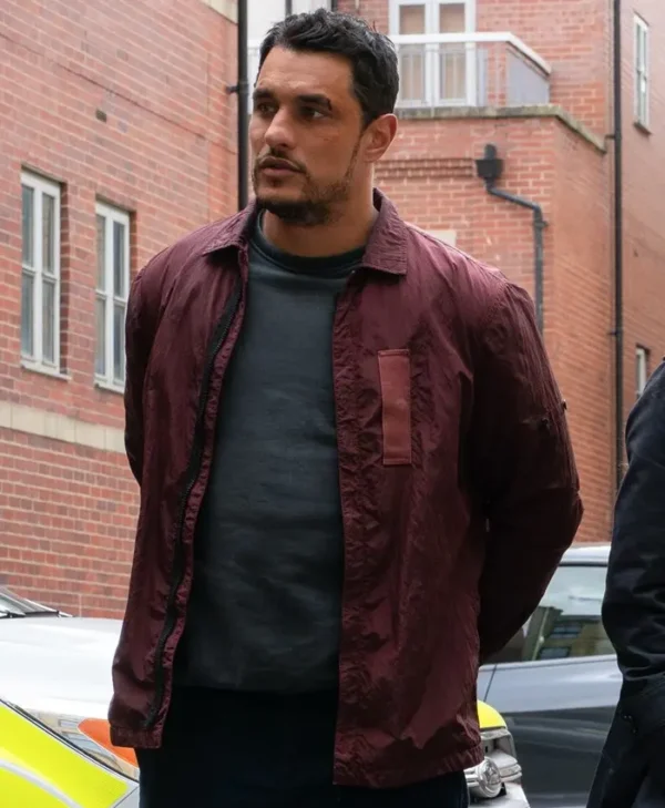 Virdee S01 Staz Nair Maroon Jacket