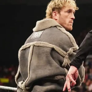WWE Logan Paul Suede Leather Jacket