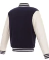 Washington Capitals Wool Varsity Jacket Back