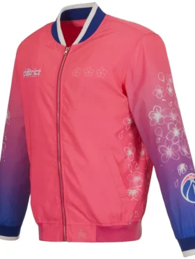 Washington Wizards Pink Bomber Zipper Jacket