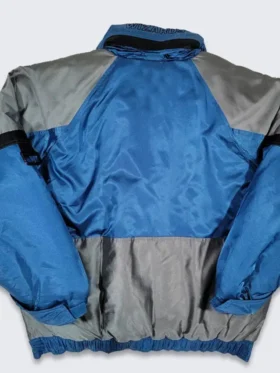 Washington Wizards Vintage Start Bomber Jacket Back