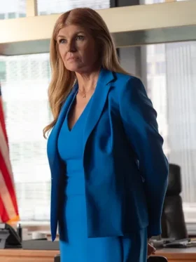 Watson S01 Connie Britton Blue Blazer