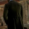 Watson S01 Morris Chestnut Green Long Coat Back