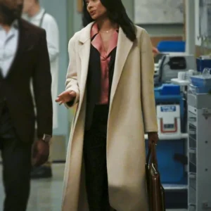 Watson S01 Rochelle Aytes Long Coat