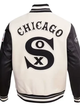 White Sox Retro Logo Jacket Sale