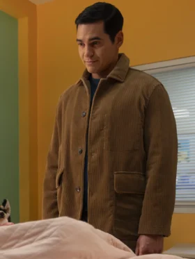 Will Trent S03 Ramon Rodriguez Brown Corduroy Jacket