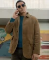 Will Trent S03 Ramon Rodriguez Brown Corduroy Jacket Front