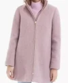 Willow Tait General Hospital Purple Wool Coat For Sale