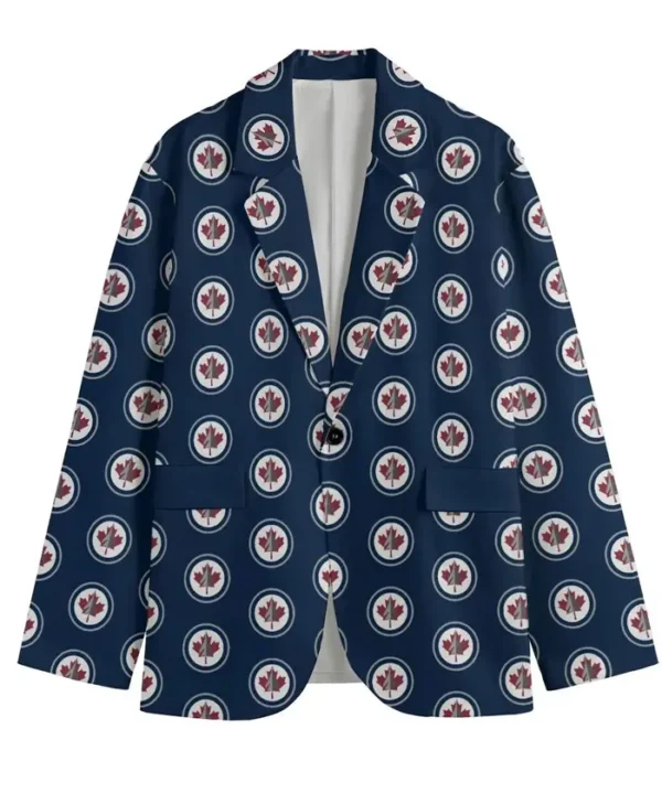 Winnipeg Jets All Over Print Blazer