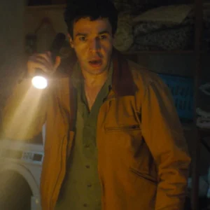 Wolf Man 2025 Christopher Abbott Brown Jacket