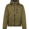 Zeeko Zaki FBI Green Hooded Puffer Jacket For Sale