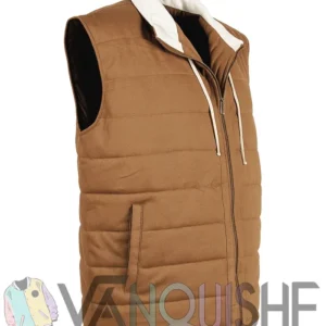 Zero Day S01 Clark Gregg Brown Puffer Vest right