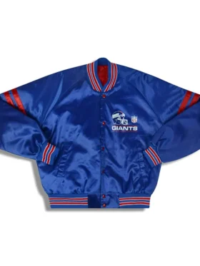 giants varsity vintage Full Snap jacket