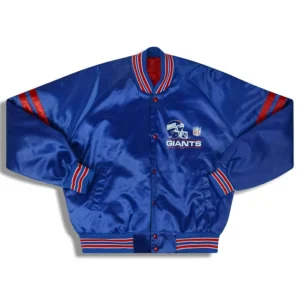 giants varsity vintage Full Snap jacket