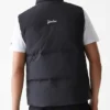 men Black new york yankees vest Back