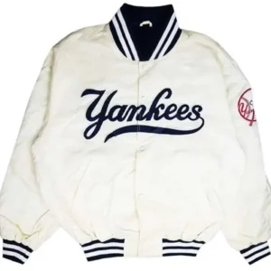 new york yankees 90s White Jacket