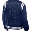 new york yankees bomber Varsity Jacket Back