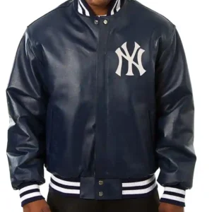 new york yankees leather jacket