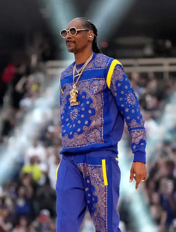 snoop dogg super bowl outfit
