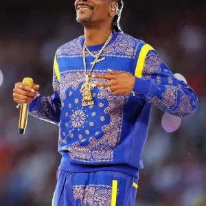 snoop dogg super bowl outfit Front