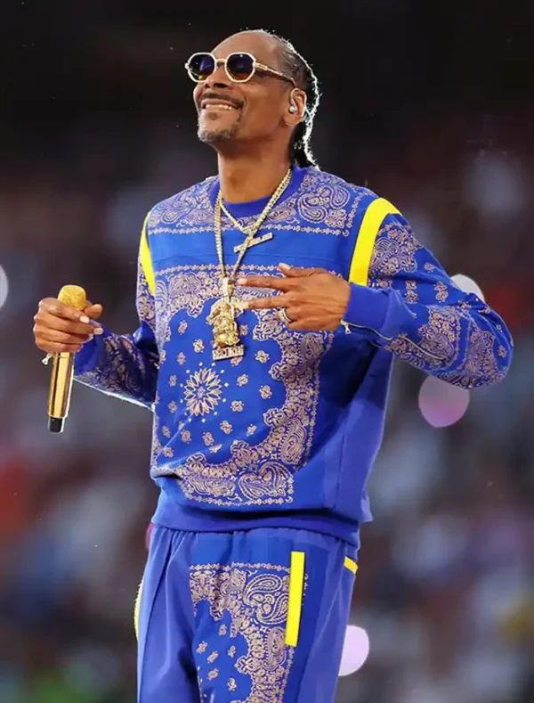 snoop dogg super bowl outfit Front