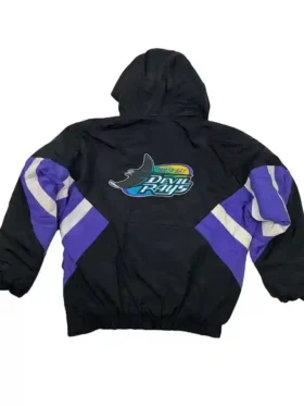 tampa bay devil rays starter jacket Back