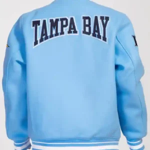 tampa bay rays baseball jacket Back