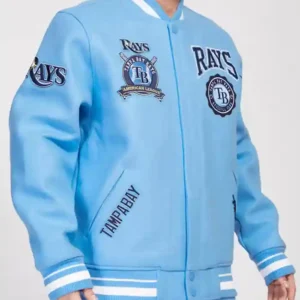 tampa bay rays baseball jacket Side