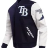 tampa bay rays letterman jacket