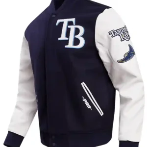 tampa bay rays letterman jacket