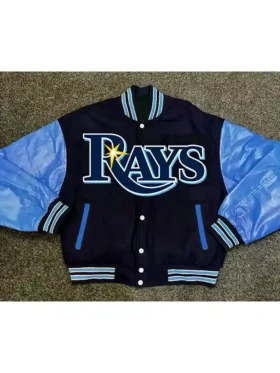 tampa bay rays varsity jacket