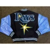 tampa bay rays varsity jacket Back