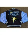 tampa bay rays varsity jacket Back