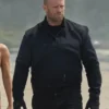 A Working Man 2025 Jason Statham Black Jacket Back