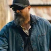 A Working Man David Harbour Blue Denim Jacket