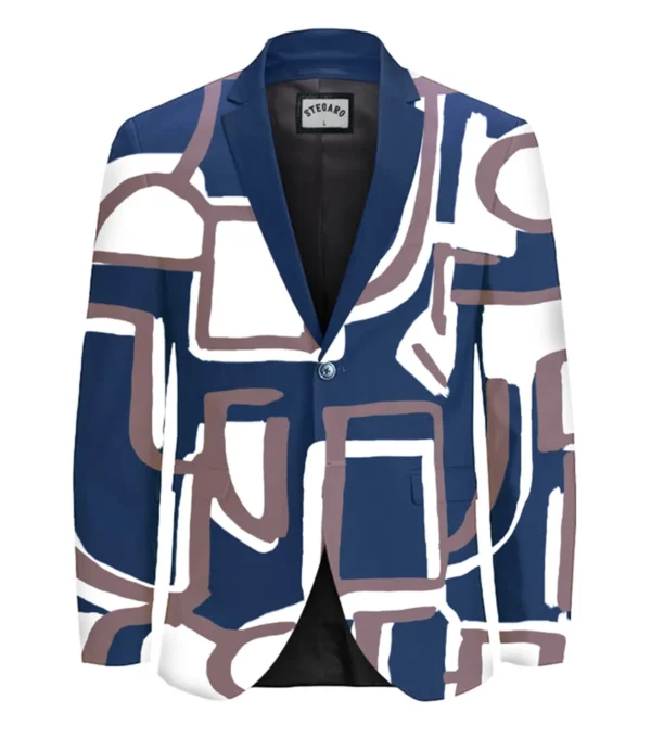Abstract Art Stegaro Blazer