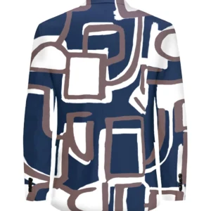 Abstract Art Stegaro Blazer Back
