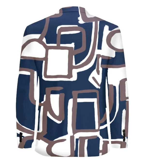 Abstract Art Stegaro Blazer Back