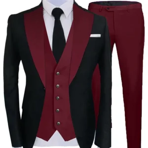 Alex Stegaro Red Suit