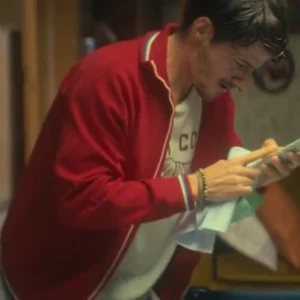 Antonio Folletto The Love Scam Red Jacket Back