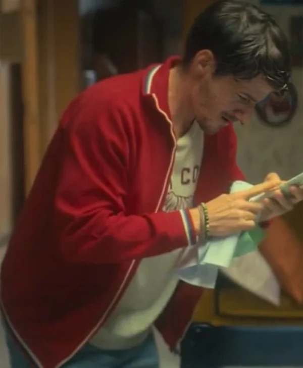 Antonio Folletto The Love Scam Red Jacket Back