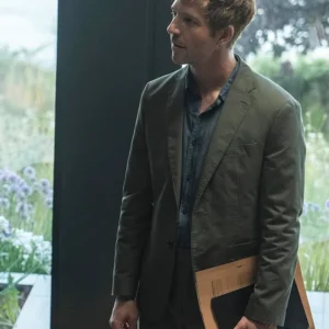 Bergerac S01 Damien Molony Green Blazer