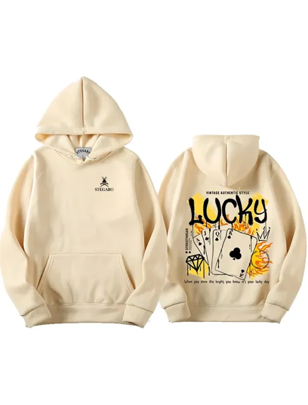 Buy Stegaro Lucky Card Hoodie