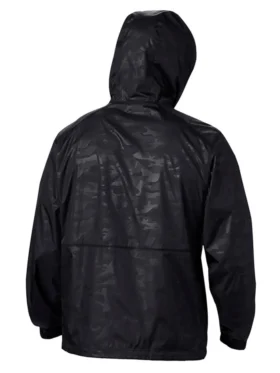 CF Montreal Black Zipper Hooded Jacket Back
