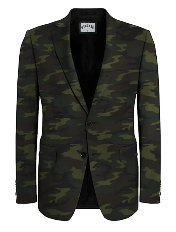 Camo Fasion Stegaro Blazer
