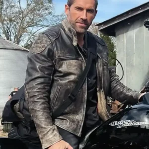 Day of Reckoning 2025 Scott Adkins Leather Jacket