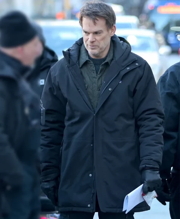 Dexter Resurrection S01 Michael C. Hall Hooded Jacket Side