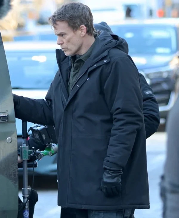 Dexter Resurrection S01 Michael C. Hall Hooded Jacket Back