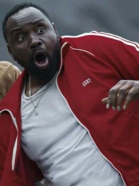 Dope Thief S01 Ray Driscoll Red Jacket Front