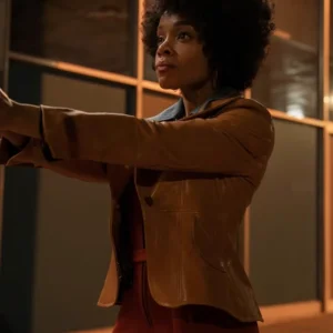 Duster S01 Rachel Hilson Brown Blazer